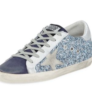 Golden Goose GLITTER SNEAKERS SUPERSTAR -SIZE 38